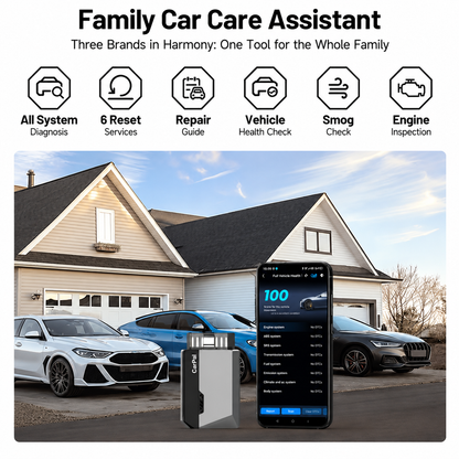 Rosalia— Bluetooth OBD2 Scanner & Vehicle Health Check