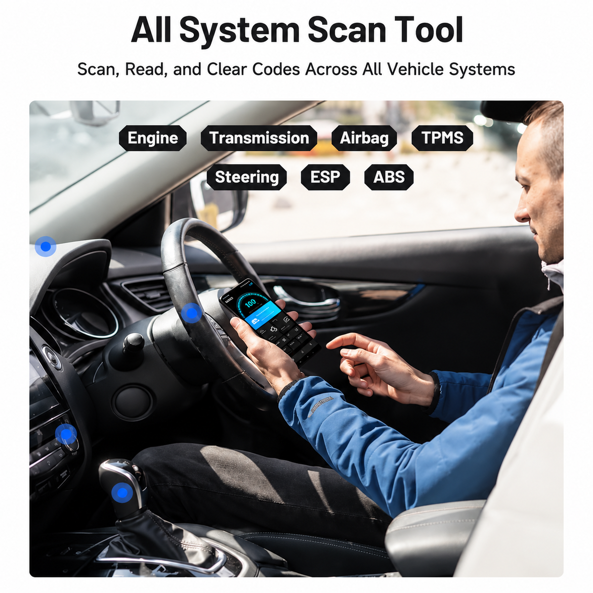 Rosalia— Bluetooth OBD2 Scanner & Vehicle Health Check