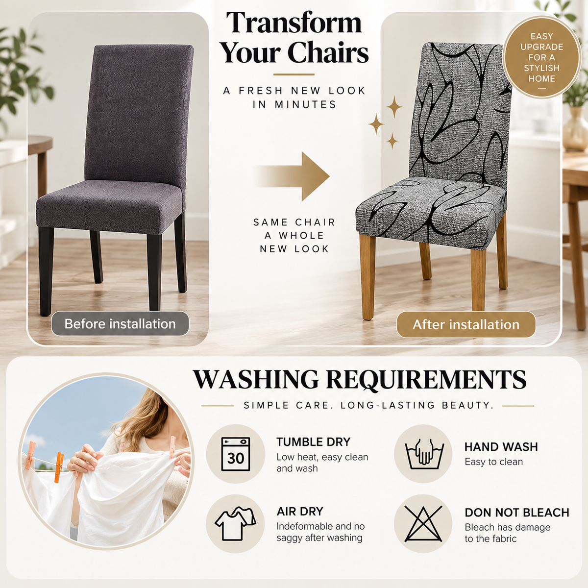 Rosalia's ChairFit Cover