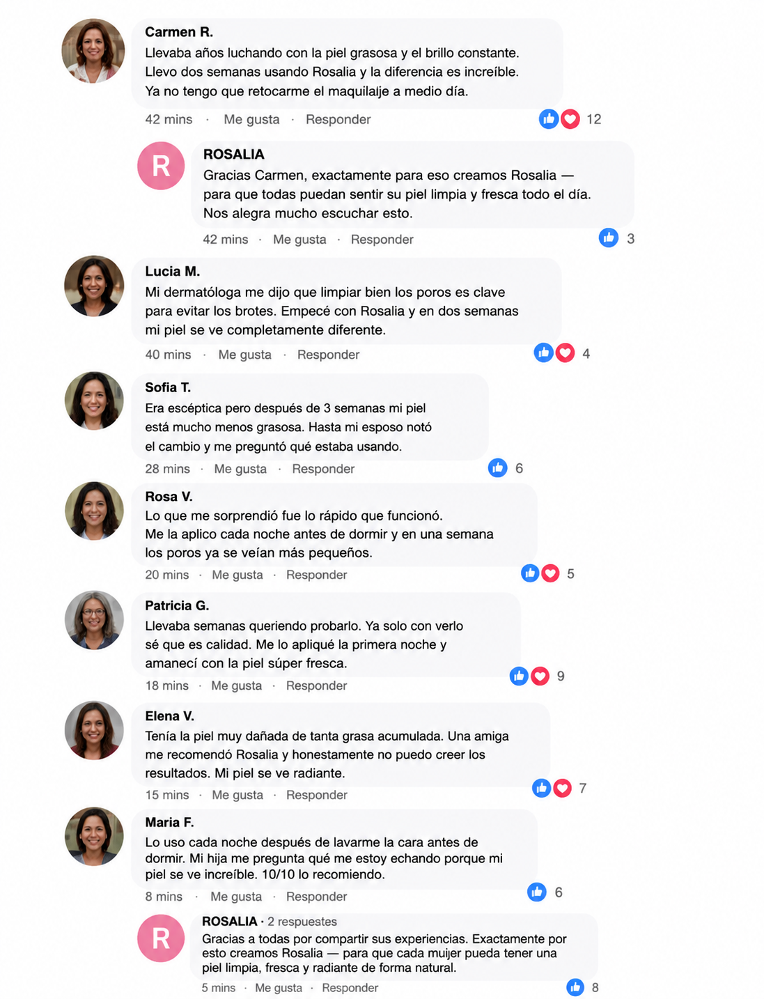 Rosalia Limpiador Facial Anti-Grasa