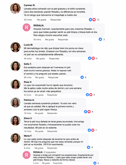 Rosalia Limpiador Facial Anti-Grasa
