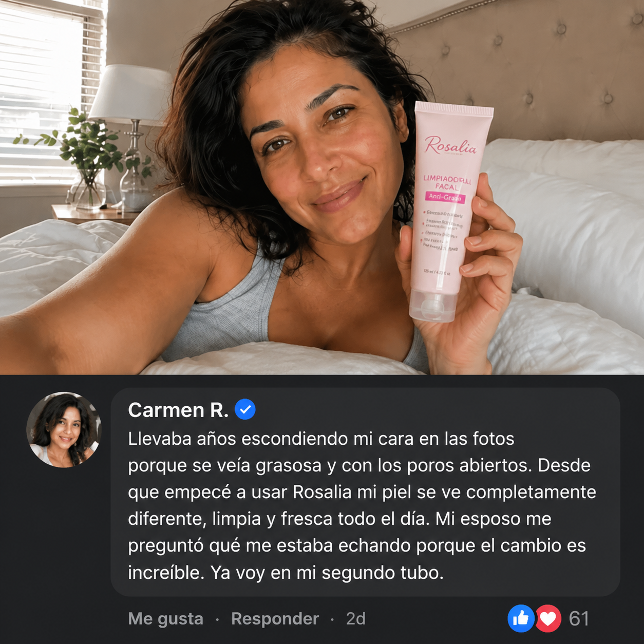Rosalia Limpiador Facial Anti-Grasa